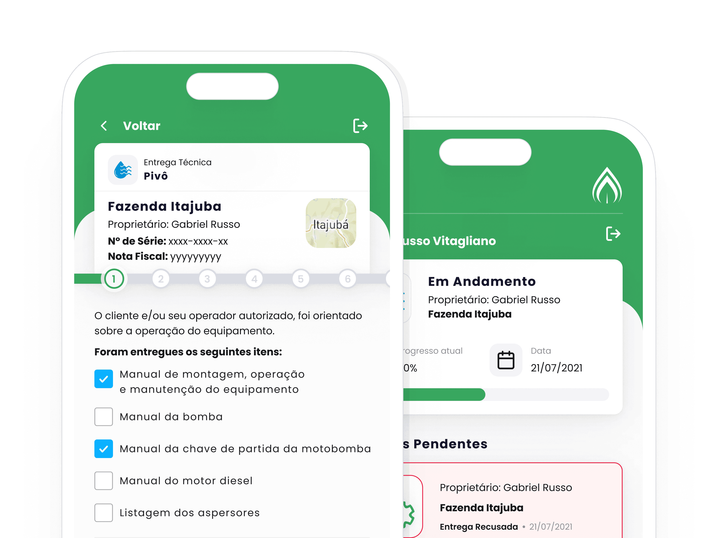 Bauer - Technical Delivery App preview