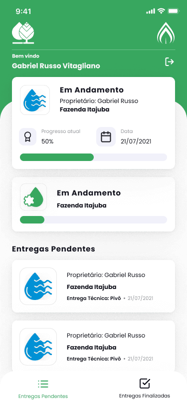 Bauer - Technical Delivery App screenshot 2 of 6